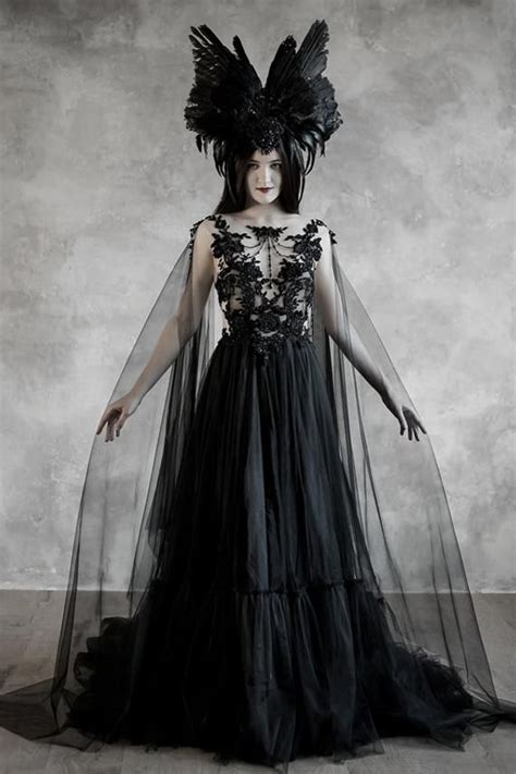 Youth gothic witch dress